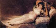 Francisco Jose de Goya The Clothed Maja oil painting reproduction